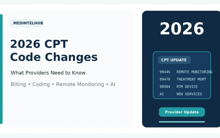 CPT Code Changes