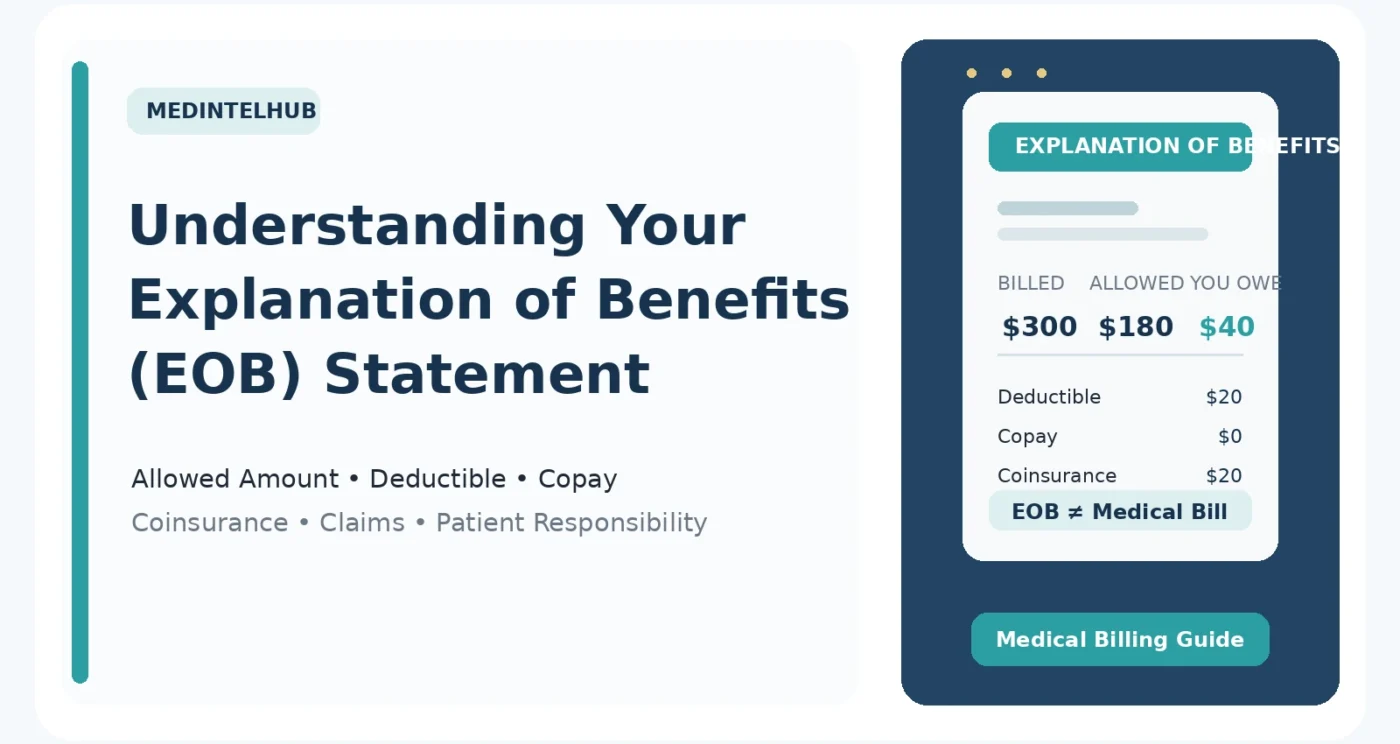 Explanation of Benefits