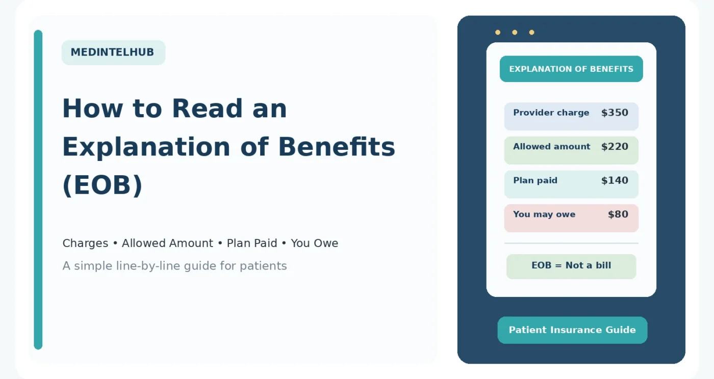 Explanation of Benefits