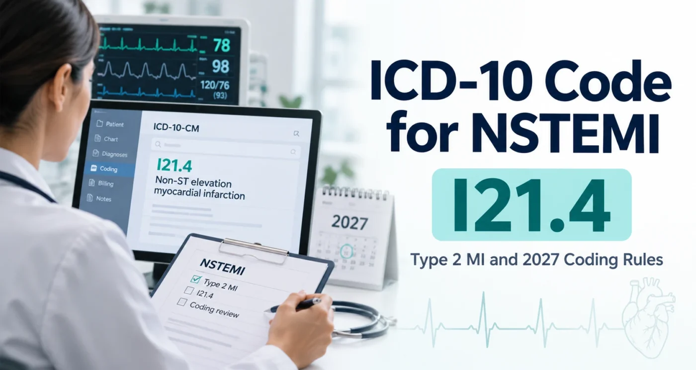 ICD-10 Code for NSTEMI