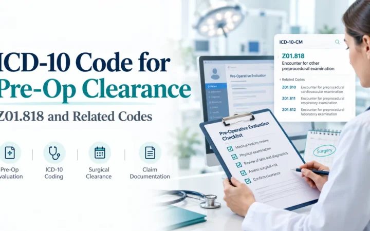 ICD-10 Preop Clearance Codes